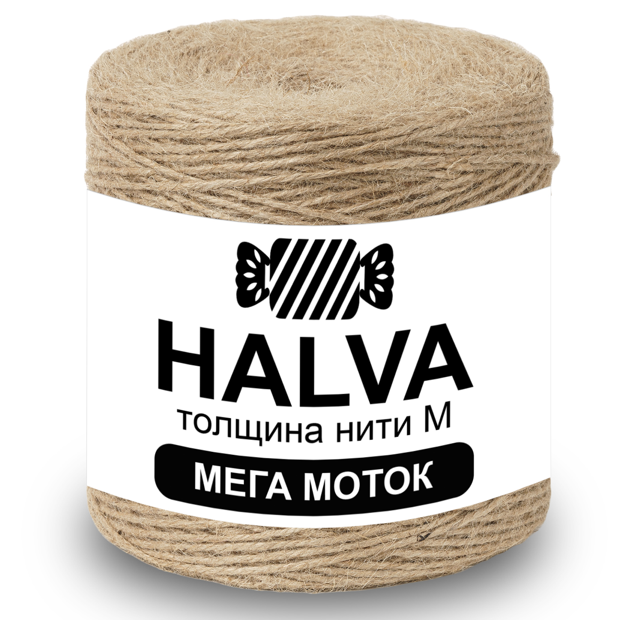 Пряжа Halva толщина нити M, мега моток купить за 399 руб. в  интернет-магазине Пряжа Центр